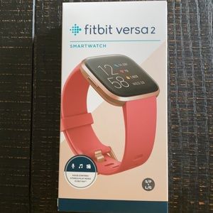 Fitbit Versa 2 in Blossom/Copper Rose